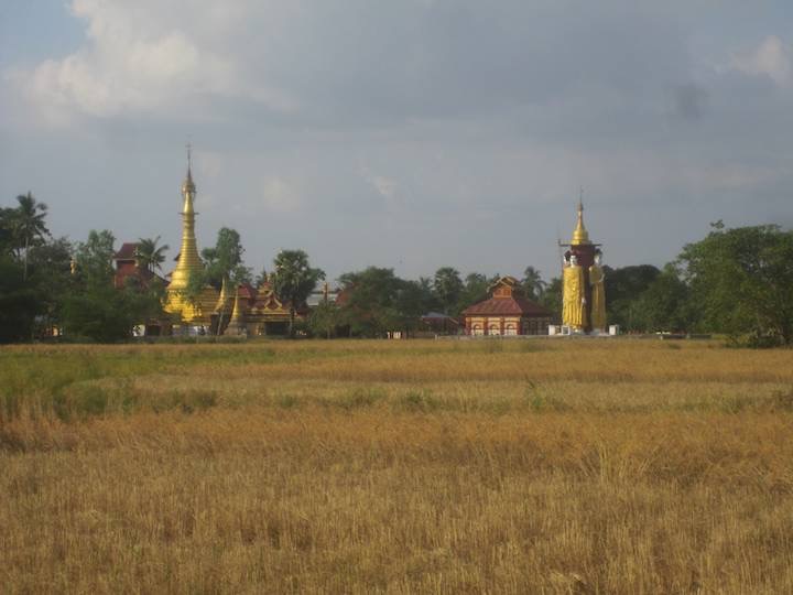 Another Monastery out in the middle of the fields.