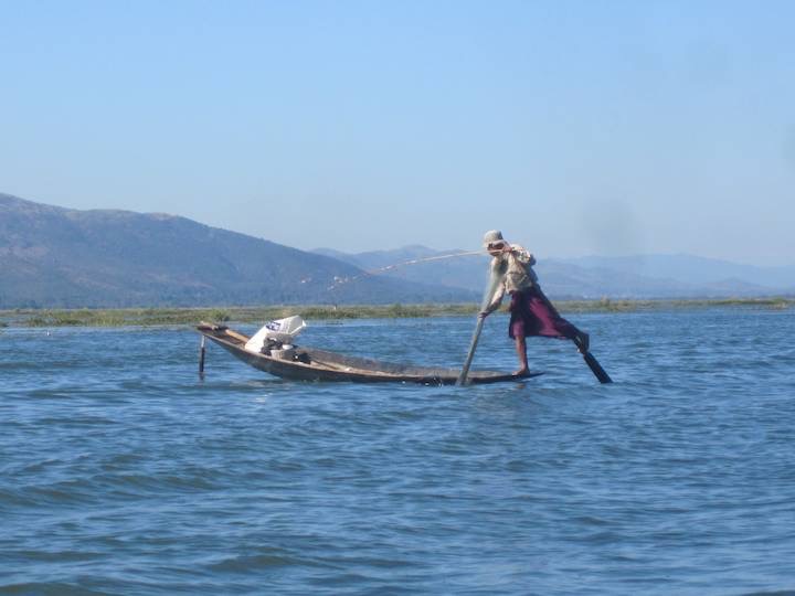 The traditional fisherman.