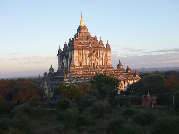 A larger pagoda at Bagan, one of thousands of pagodas and stupas.