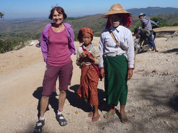 Annette meets some locals