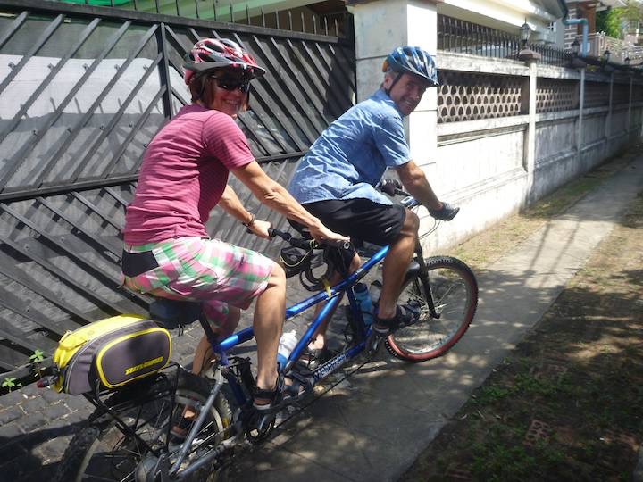 Leaving BWEM (Bike World Explores Myanmar) which is about 6 miles from the city centre.