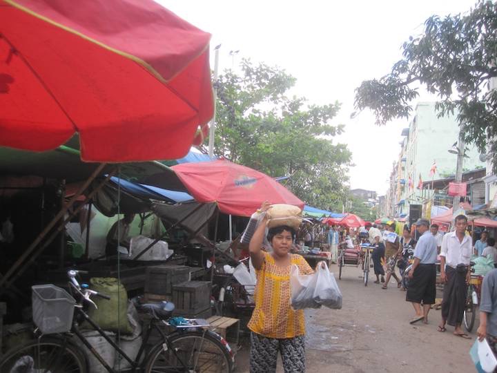 Another street scene.  The contrast from rich to poor, from have to have not is very great!